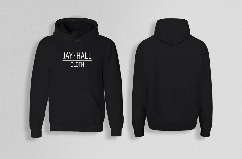 Jay Hall Cloth Hoodie (STITCHED) (BLACK) 1.0